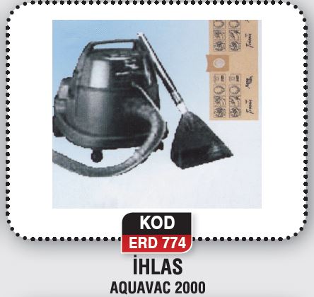 İHLAS AQUAVAC 2000 ERD 774